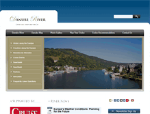 Tablet Screenshot of danube-river.com